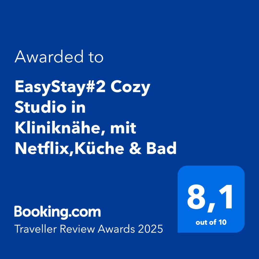 Easystay#2 Cozy Studio In Kliniknaehe, Mit Netflix,Kueche & Bad Bad Oeynhausen Exterior photo